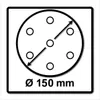 Festool STF D150/16 Rubin2 Schleifscheiben P120 RU2/50 150 Produktbild-Vorschau 3