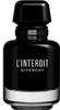 A black bottle of Givenchy L'Interdit Intense Eau de Parfum for women. Voir les images du produit