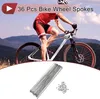 36 Set 12G Fahrradspeichen 263mm Fahrradspeichen 45 Stahl Produktbild-Vorschau 1