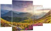 Bild auf Leinwand - Leinwandbild - Gebirge Wiese Landschaft Produktbild-Vorschau 1