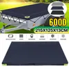 Anhängerplane Flachplane 215x125x13cm Anhängerabdeckung PVC Produktbild-Vorschau 2