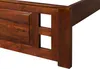 MASSIVMOEBEL24 Bett Akazie 180x200x90 nougat lackiert Produktbild-Vorschau 7