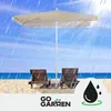 Duży parasol ogrodowy plażowy kwadrat łamany 160 x 160 cm Podgląd zdjęcia produktu 7