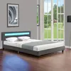 Juskys Polsterbett Paris 180 x 200 cm Kunstleder mit LED, Produktbild-Vorschau 2