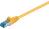 goobay Câble patch Cat 6a S/FTP PIMF jaune 0,5 m Voir les images du produit 1