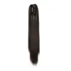 Pferdeschwanz Extensions Dunkelbraun – Clip-In Produktbild-Vorschau 4