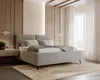 Doppelbett LINZ 160x200 cm, schönes Polsterbett auf hohen Produktbild-Vorschau 1