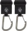 Set di 2 ganci per passeggino Lässig - moschettone, nero Anteprima dell’immagine prodotto 5