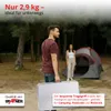 Grafner Campingtisch klappbar 80x60x70cm Aluminium, stabil Produktbild-Vorschau 3