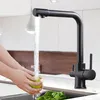 Baterie Kuchyňská baterie s 360° otočnou, mosazná dřezová Náhled obrázku produktu 2