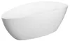 Gelco ELIPSIE - Gussmarmor-Badewanne, 1570x700x560mm, Produktbild-Vorschau 1