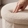 Relaxdays, panchina imbottita in tessuto tipo "teddy", con Anteprima dell’immagine prodotto 7