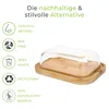 Greenable ® Butterdose - Nachhaltiger Behälter aus Bambus Produktbild-Vorschau 2