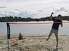 VICTOR Mini Rete Badminton | Badminton Pallavolo Rete Beach Anteprima dell’immagine prodotto 7