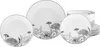 CreaTable, 22673, Luna Black Flower, Tellerset 18-tlg, Produktbild-Vorschau 1