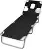 vidaXL Chaise longue pliante avec coussin Acier revêtu par Voir les images du produit 7