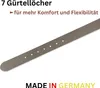 Fomax Ledergürtel Stilvoller Herren Veloursledergürtel, 3,8 Produktbild-Vorschau 6