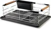 Odkapávač na nádobí z pochromovaného kovu Basic Kitchen Náhled obrázku produktu 1