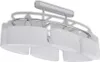 vidaXL Deckenlampe mit ellipsenförmigen Glasschirmen 4 Stk. Produktbild-Vorschau 4