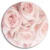 Runde Bilder 80x80 cm rosa Rosen Leinwandbild 1 tlg Produktbild-Vorschau 5