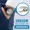 ABSINA SR920SW Uhrenbatterie 1,55V Silberoxid 10er Pack - Produktbild-Vorschau 2