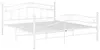 vidaXL Bett Weiß Metall 180x200 cm Produktbild-Vorschau 1