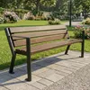 REKORD Gladiator Bis Palissandro 185x59x76 cm 3-4 posti  Anteprima dell’immagine prodotto 1