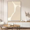 MuchoWow® - Leinwandbilder - Abstrakt - Beige - Moderne Produktbild-Vorschau 6