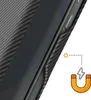 Avizar, Etui für Samsung S25 Carbon Design, Video-Ständer & Produktbild-Vorschau 6