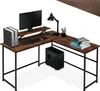 tectake® Schreibtisch Melrose 140 x 130 x 76,5 cm Produktbild-Vorschau 8