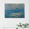 Giallobus - Waterloo-Brücke - Claude Monet - 140L x 100B cm Produktbild-Vorschau 4