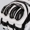 Close-up of a motorcycle glove, focusing on the knuckle protection. Podgląd zdjęcia produktu