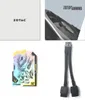 A collage of images showing Zotac product packaging, a close-up of a graphics card fan, a collectible figurine, and a power cable. Produktbild-Vorschau