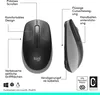 Logitech Kabellose Maus M190 Grau Produktbild-Vorschau 28