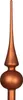 Christbaumspitze Glas 26cm - Warm Orange matt Produktbild-Vorschau 1