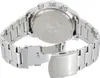 The back of a silver watch with a metal band is shown, with the clasp open. Produktbild-Vorschau
