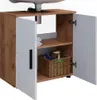 Waschbeckenunterschrank Vicco Irma Weiß Hochglanz/Goldkraft Produktbild-Vorschau 6