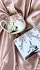 DUO ART GALLERY Fassbecher 430 ml SAKURA & CRANES New Bone Produktbild-Vorschau 4