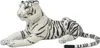 vidaXL Tiger Soft Toy White XXL Náhled obrázku produktu 1