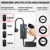 Hexinex Type 2 EV Mobiele thuislader elektrische auto 3,5kW Productafbeelding-voorbeeld 8