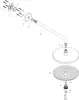 Hansgrohe Kopfbrause Raindance Select S 300 2jet 300mm mit Produktbild-Vorschau 4