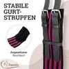 Esposita Reitgurt, Reithilfe mit zwei stabilen Ledergiffen Produktbild-Vorschau 5