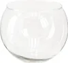 Kugelvase Glas Dekovase Tischvase rund Ø15,5cm klar Produktbild-Vorschau 1