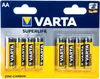A blister pack of Varta AA Superlife Zinc-Carbon batteries. Anteprima dell’immagine prodotto