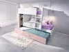 Etagenbett mit Einschubbett mit Kasten und - 3 x 90 x 190 Produktbild-Vorschau 9