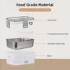Ohřívatelný box na oběd, 1,8 l, 60 W, přenosný, nerezová Náhled obrázku produktu 5