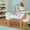 Relaxdays Kindersitzgruppe, 3-tlg., Kindertisch mit 2 Produktbild-Vorschau 2