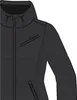 Protest Lucid Jacke Schwarz M Frau Schwarz M Produktbild-Vorschau 3