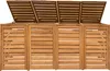 AXI Lex Mülltonnenbox Holz Braun | Mülltonnenverkleidung Produktbild-Vorschau 5