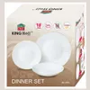 KINGHOFF Service de Dîner KH-1876 pour 6 Personnes, Blanc Voir les images du produit 17